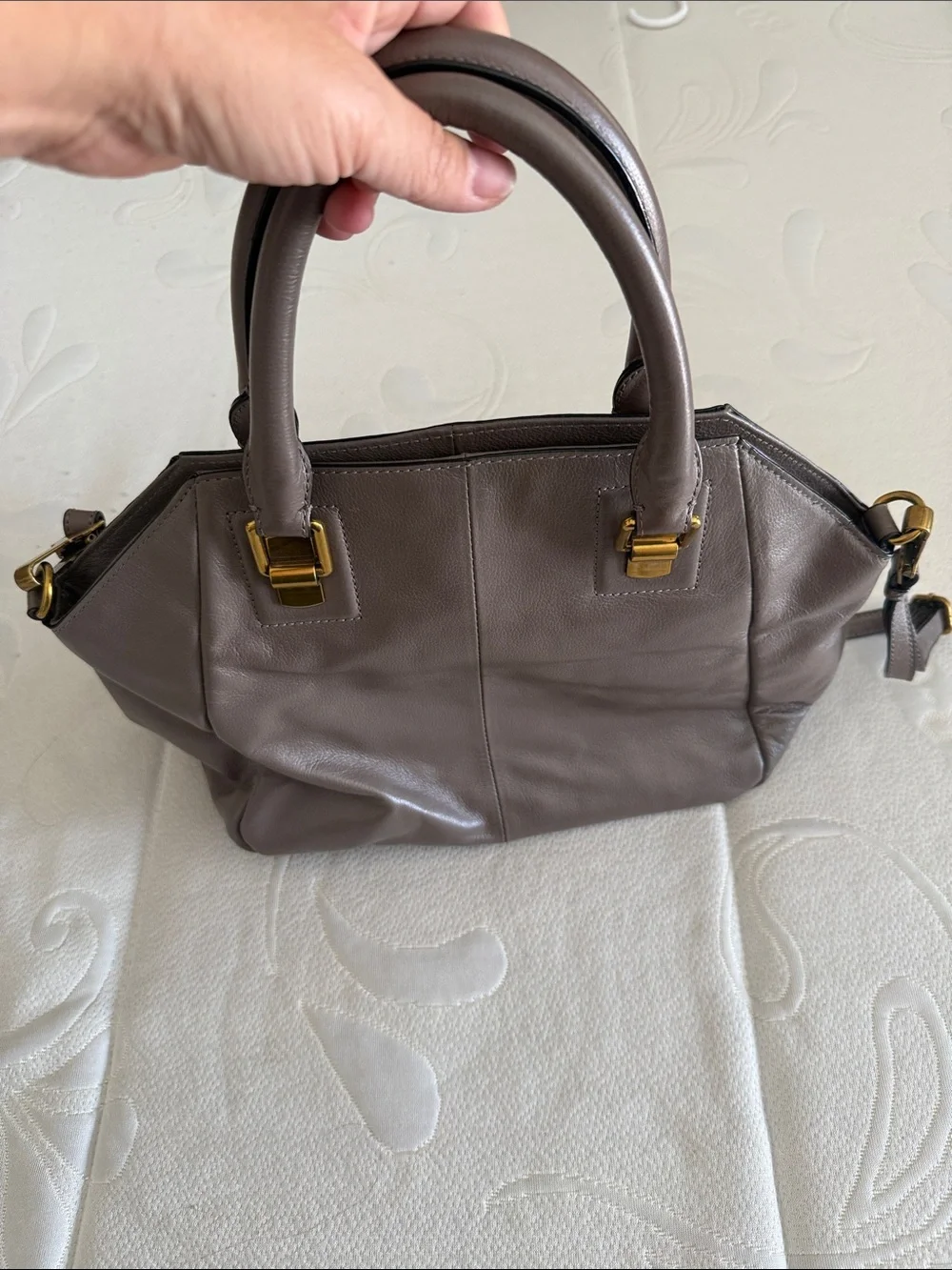 Elliott Lucca elegant taupe